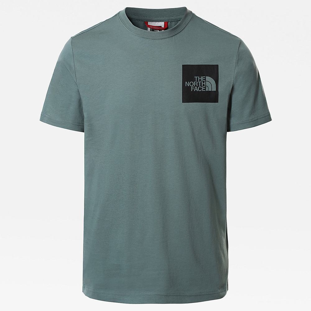 Tricko The North Face Fine Panske Zelene | FYC-024398