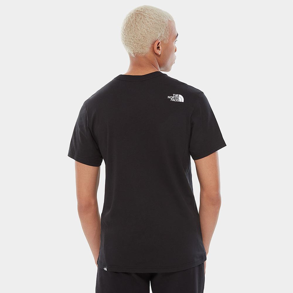 Tricko The North Face Fine Panske Čierne | JLY-285376
