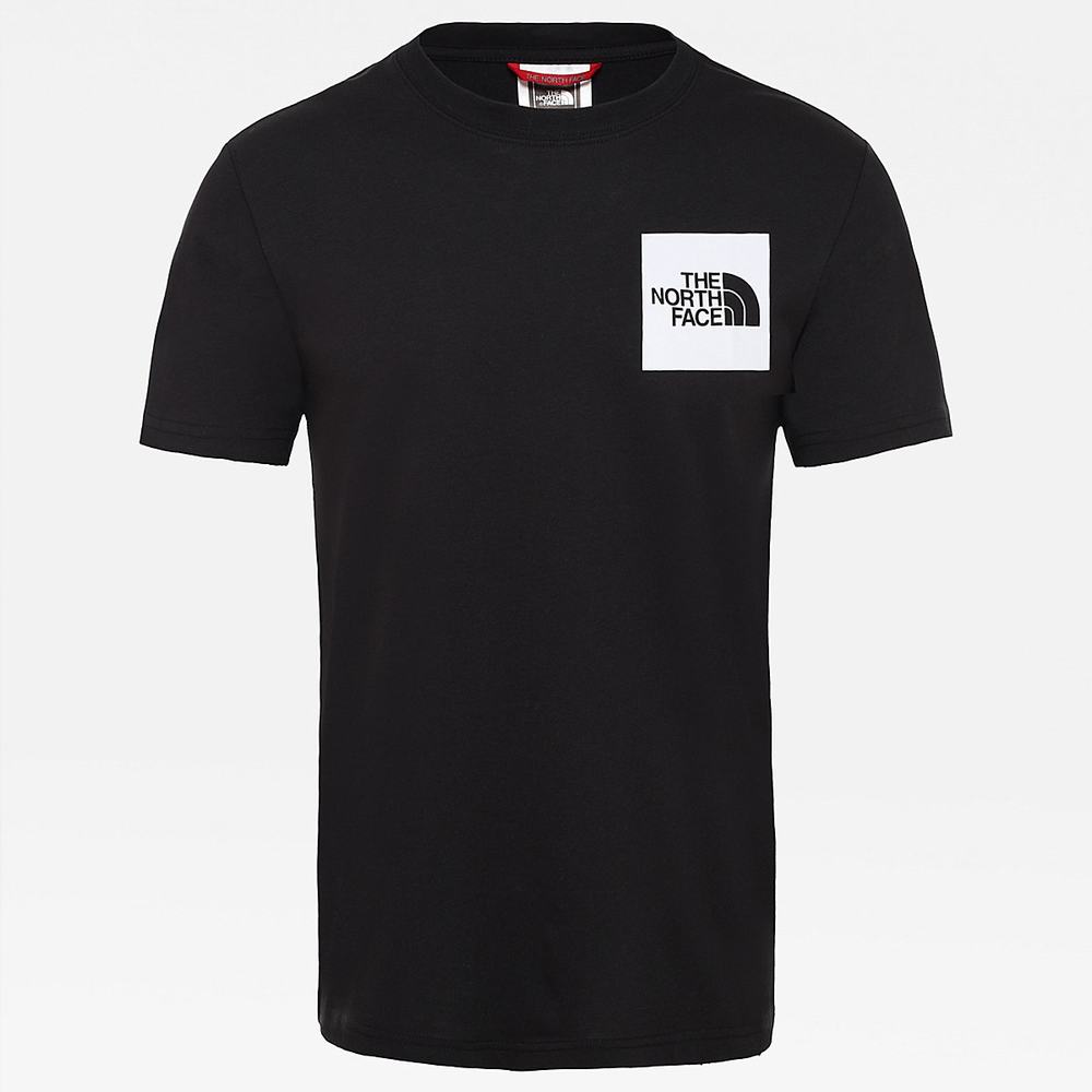 Tricko The North Face Fine Panske Čierne | JLY-285376