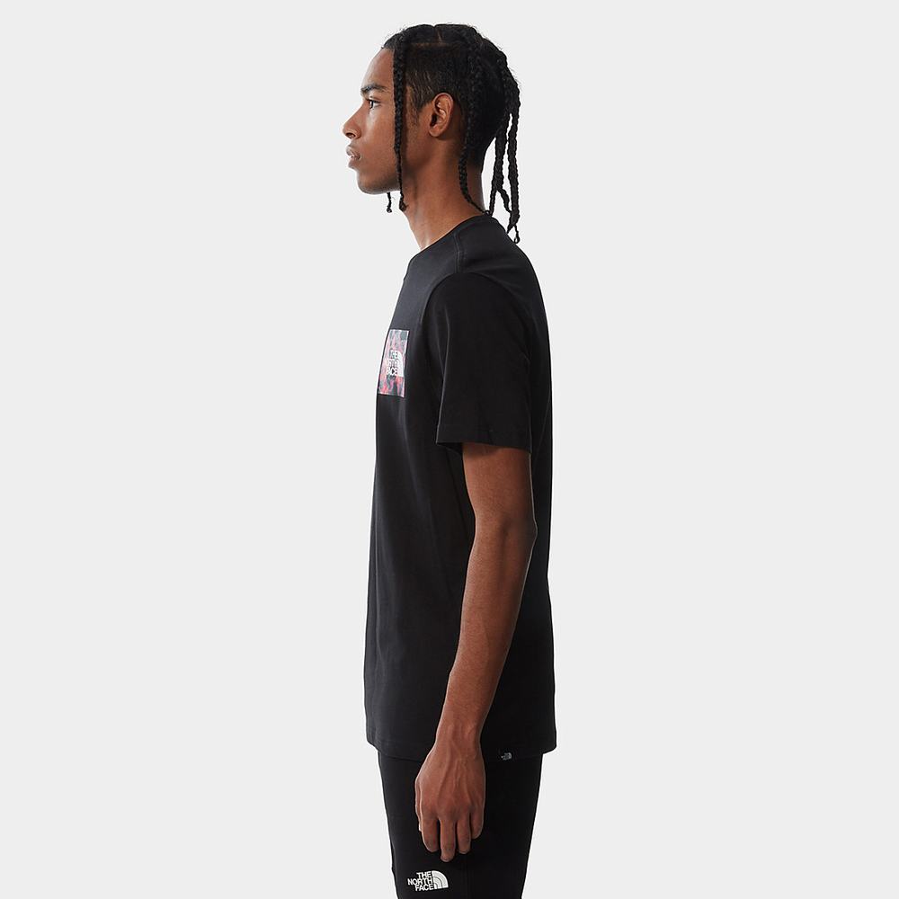 Tricko The North Face Fine Panske Čierne Maskacove | TZJ-621548