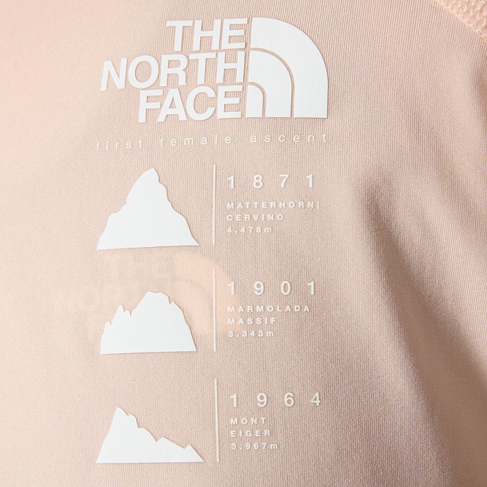 Tricko The North Face GLACIER Damske Marhule | FGW-204853