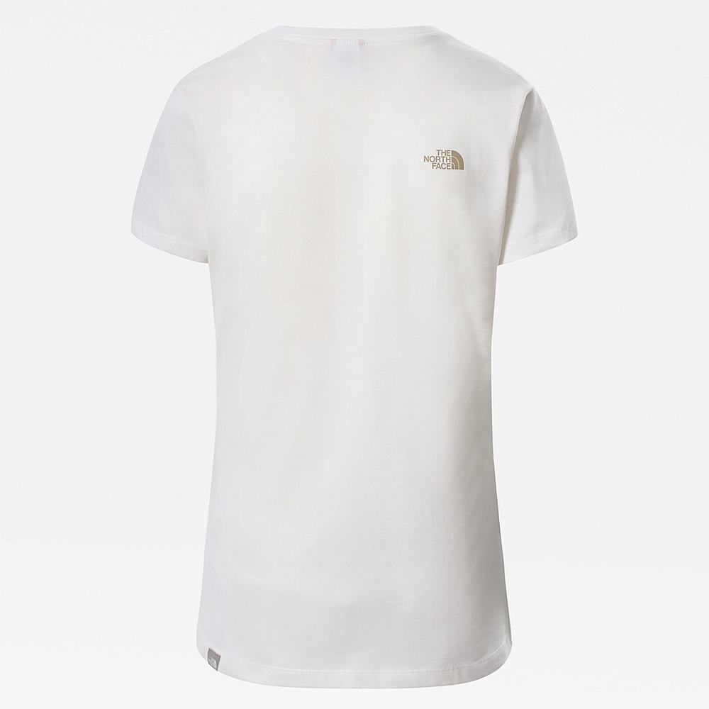 Tricko The North Face GRAPHIC Damske Biele | YRX-240615