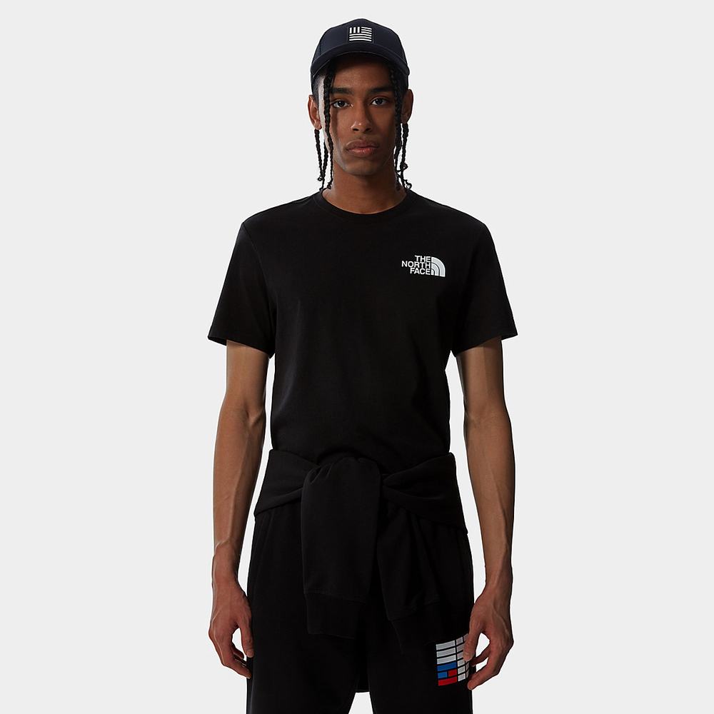 Tricko The North Face INTERNATIONAL COLLECTION CLASSIC CLIMB Panske Čierne | CVI-842390