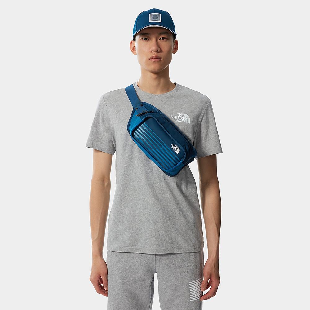 Tricko The North Face INTERNATIONAL COLLECTION CLASSIC CLIMB Panske Svetlo Siva | FJD-567432