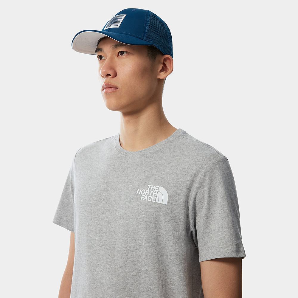 Tricko The North Face INTERNATIONAL COLLECTION CLASSIC CLIMB Panske Svetlo Siva | FJD-567432