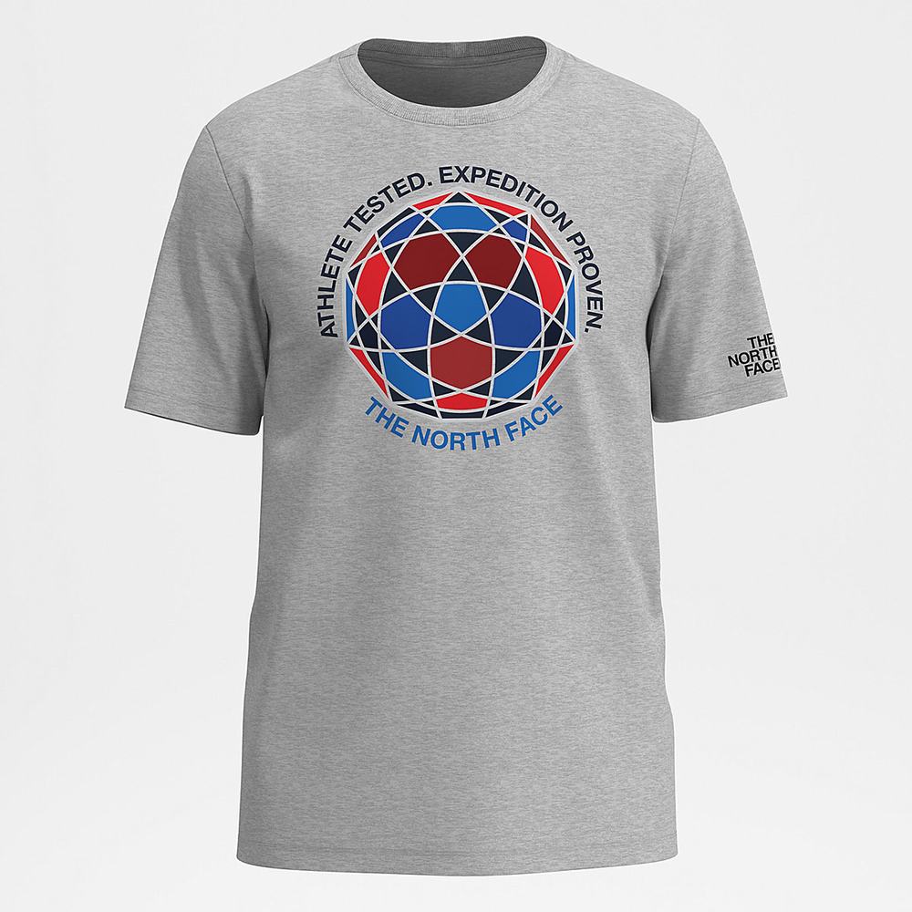 Tricko The North Face INTERNATIONAL COLLECTION Panske Svetlo Siva | JQT-069842