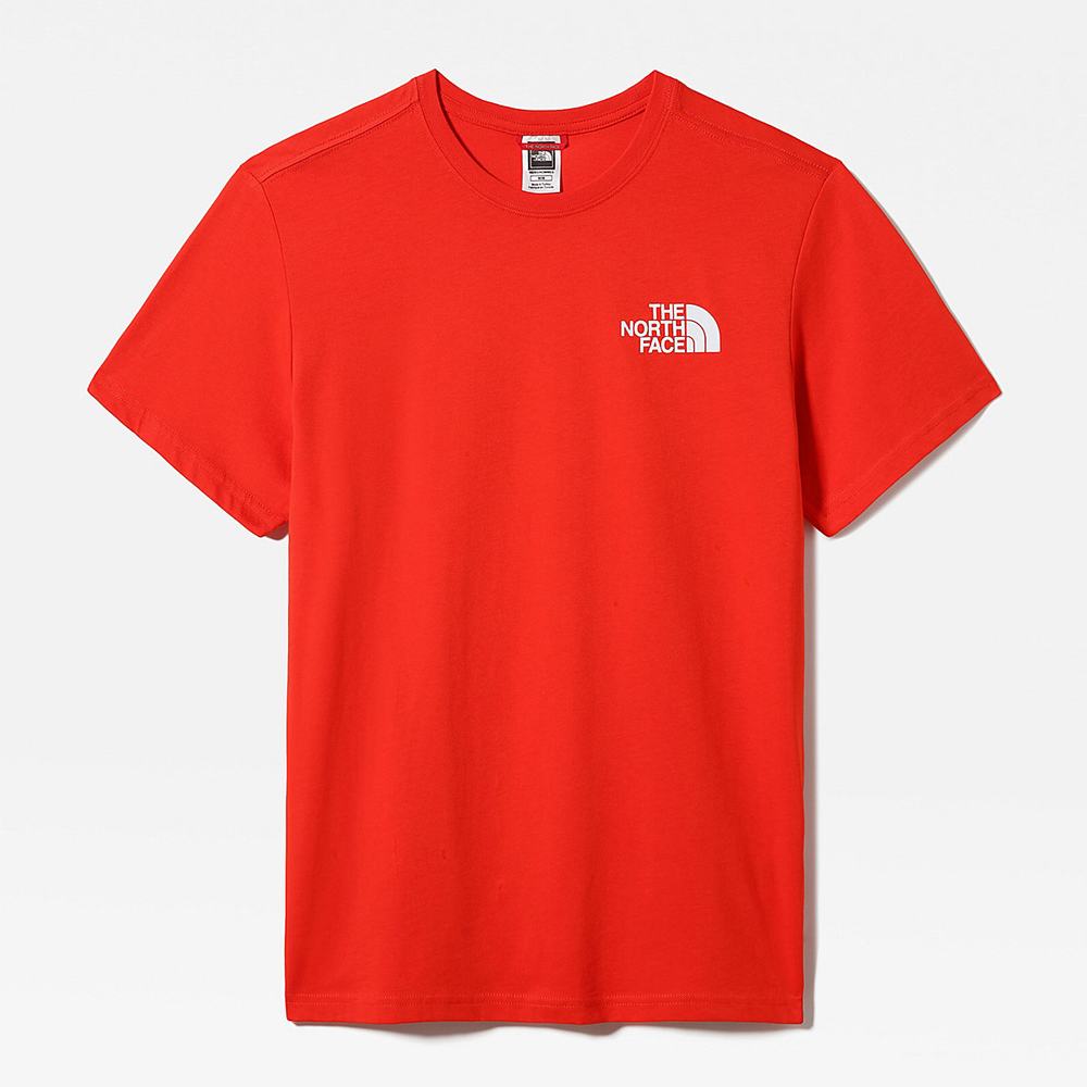 Tricko The North Face INTERNATIONAL COLLECTION CLASSIC CLIMB Panske Červené | ZNG-295407