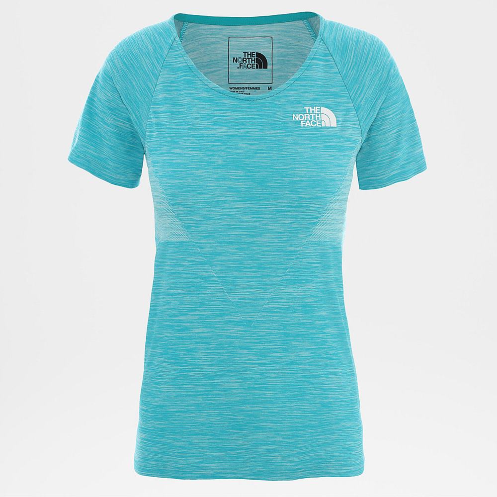 Tricko The North Face Impendor Seamless Damske Zelene | NAE-052637