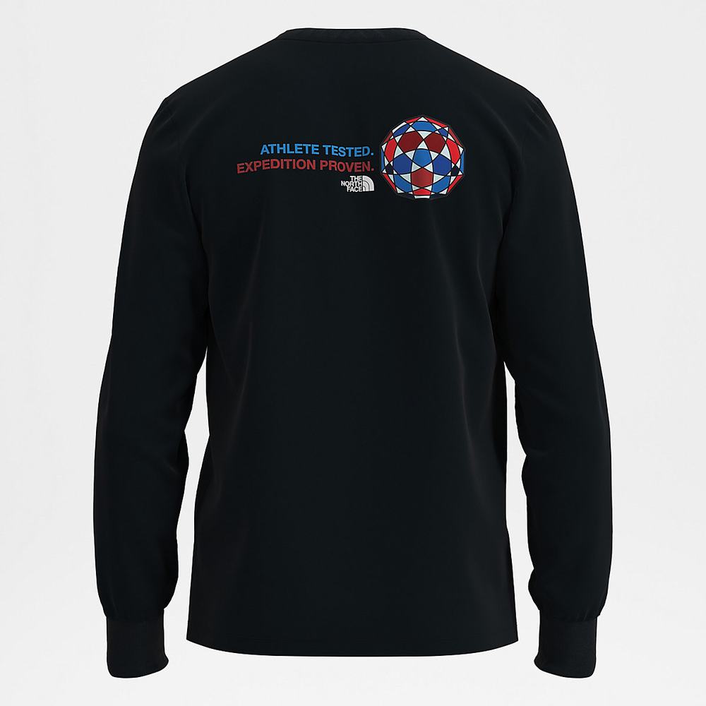 Tricko The North Face International Podkategória Long-Sleeve Panske Čierne | KCN-031954