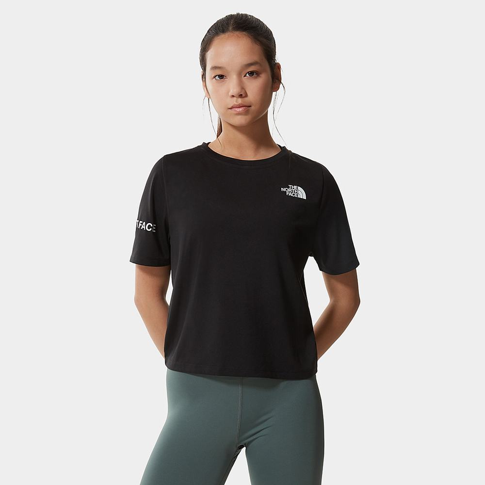 Tricko The North Face MOUNTAIN ATHLETICS Damske Čierne | XMG-409135