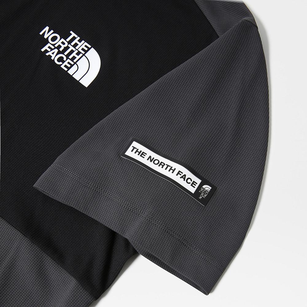 Tricko The North Face Mountain Athletics Hybrid Panske Siva Čierne | MAH-570932
