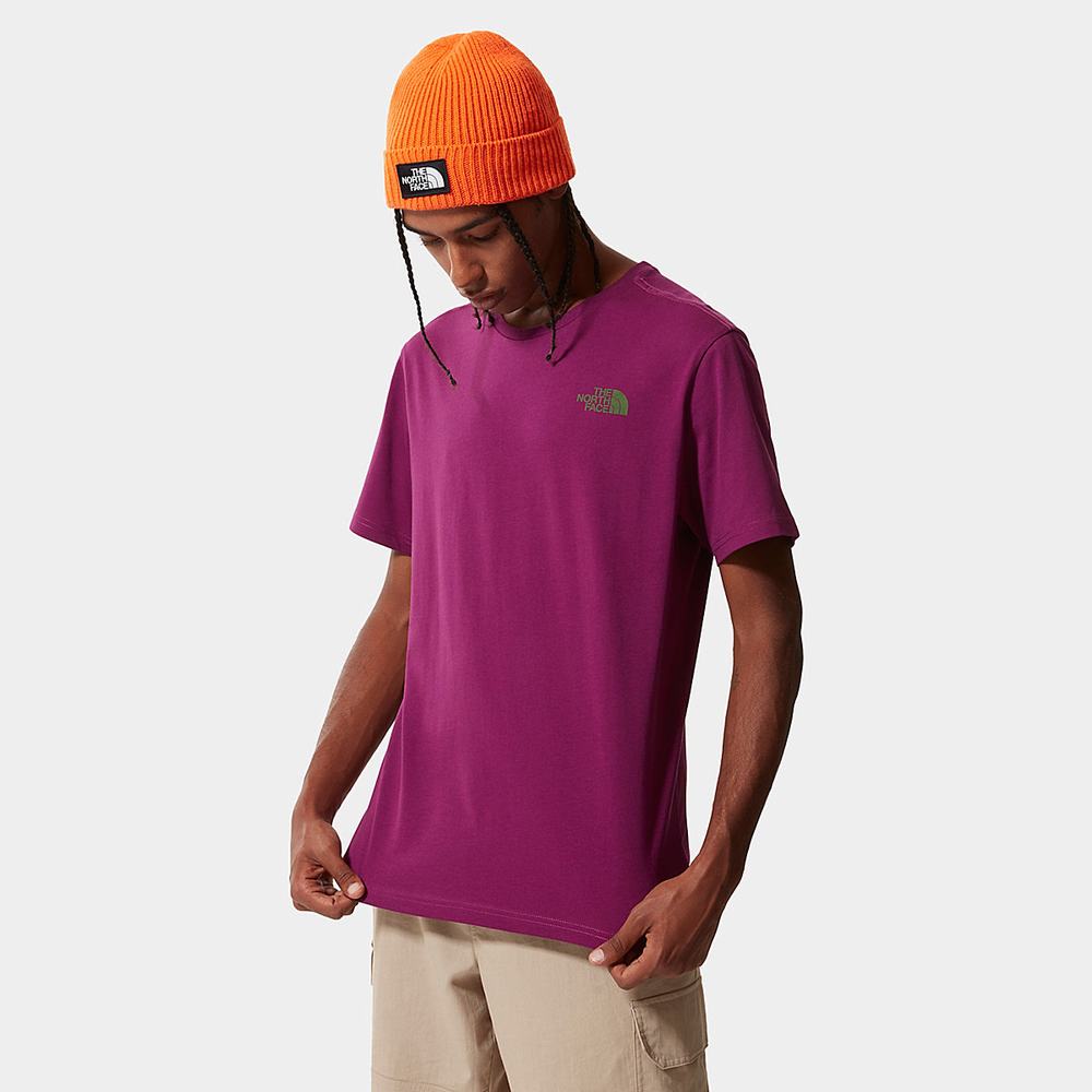 Tricko The North Face Mountain Outline Panske Nachový | HKF-861239