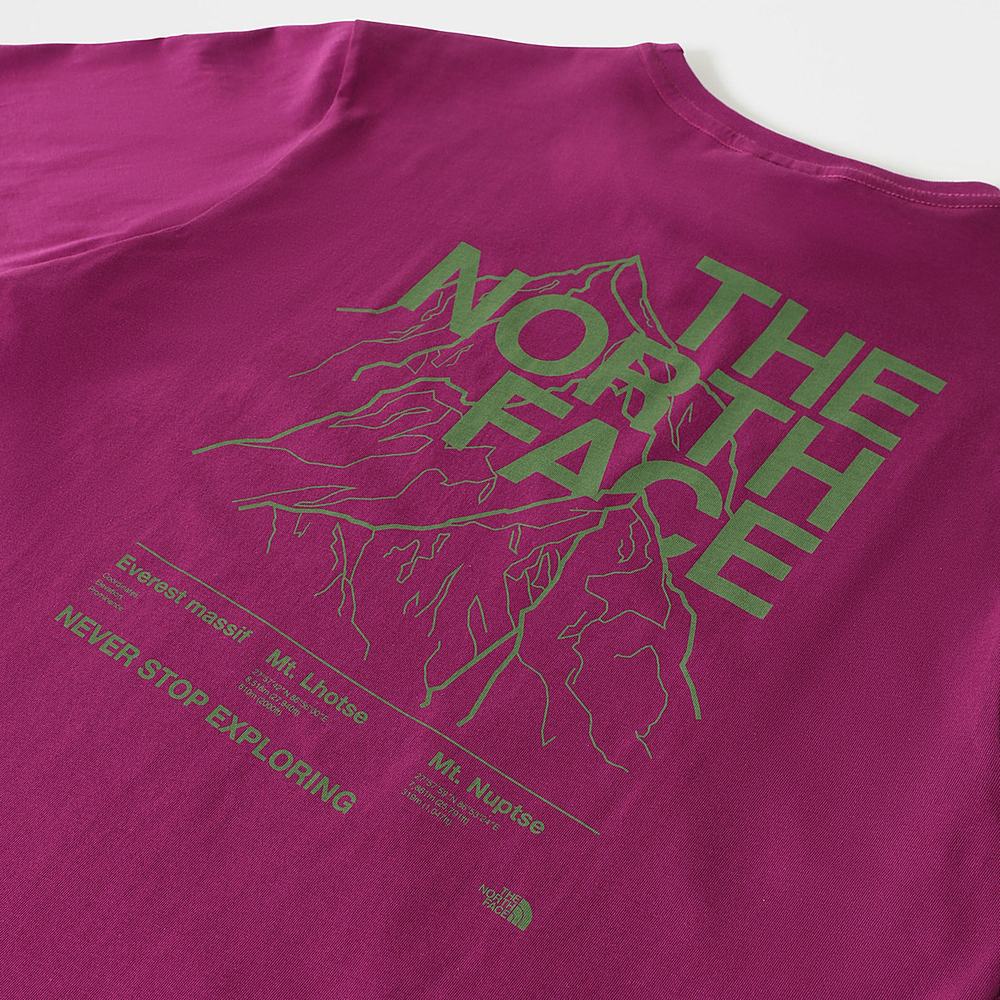 Tricko The North Face Mountain Outline Panske Nachový | HKF-861239