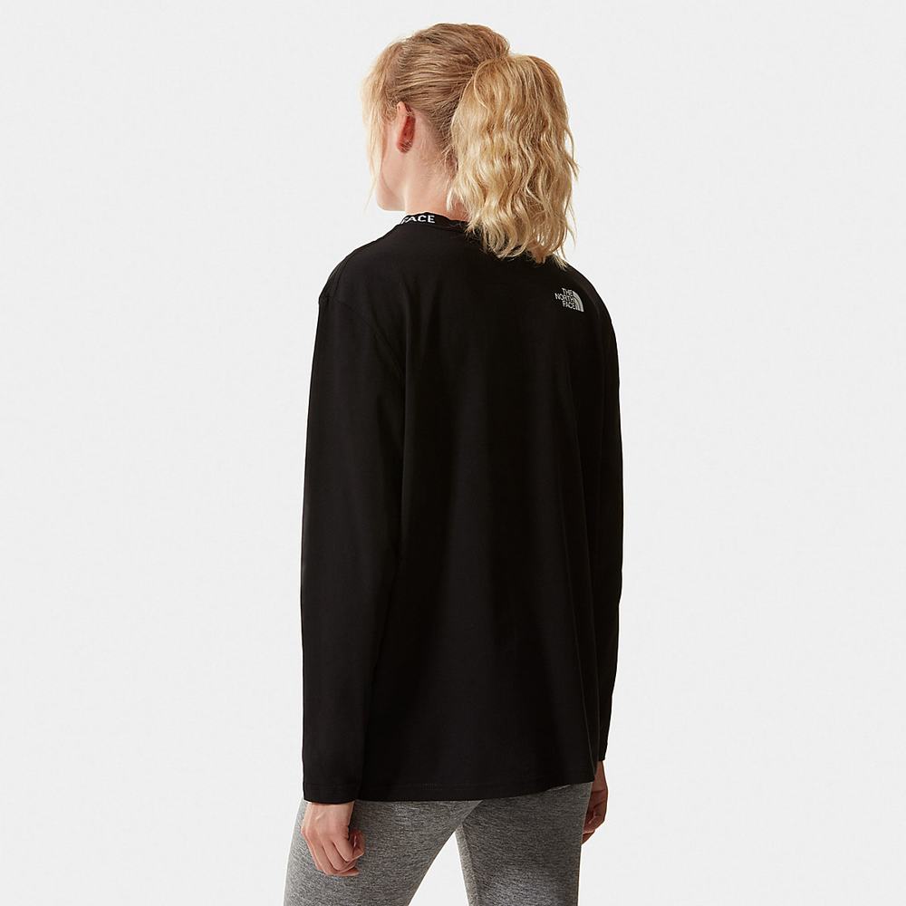 Tricko The North Face New Zumu Long-Sleeve Damske Čierne | BGT-592380