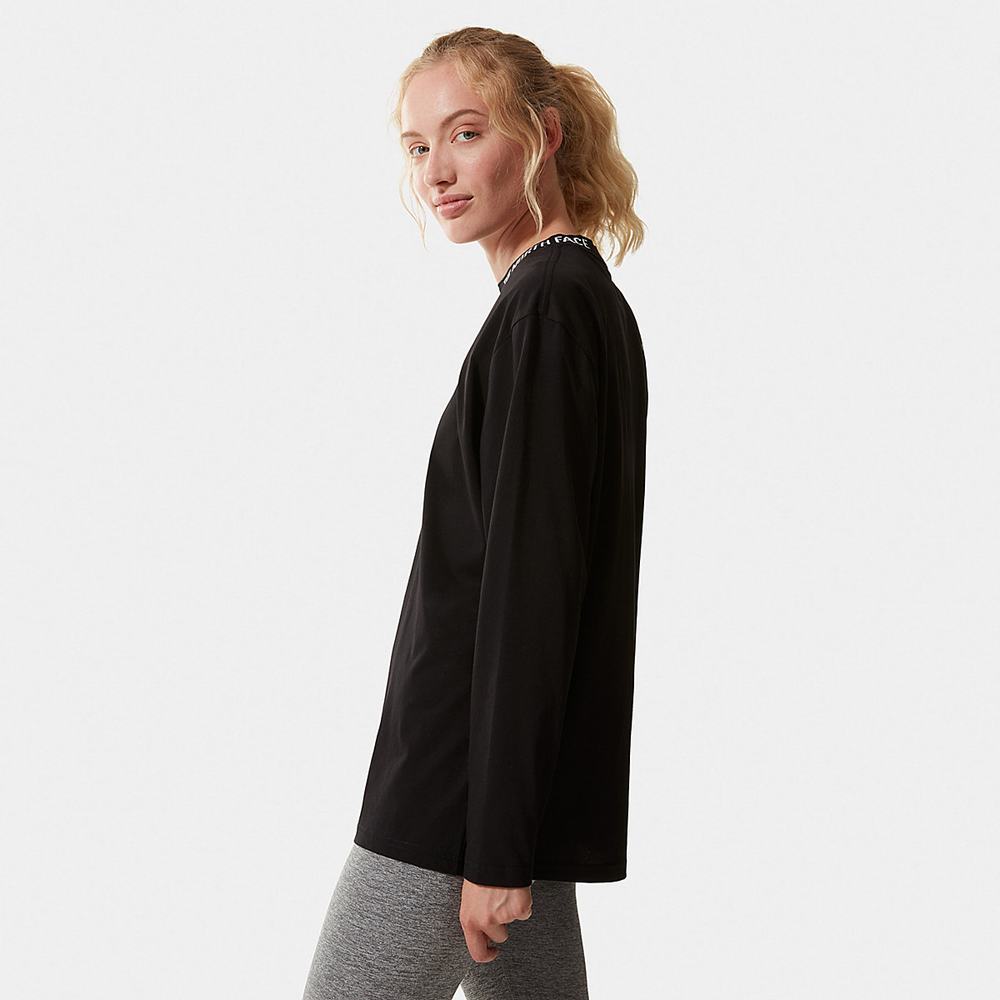 Tricko The North Face New Zumu Long-Sleeve Damske Čierne | BGT-592380