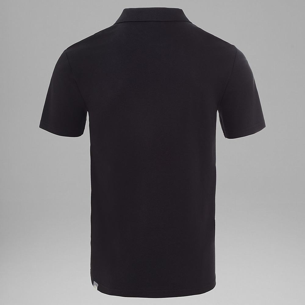 Tricko The North Face Polo Piquet Panske Čierne | NIO-914823
