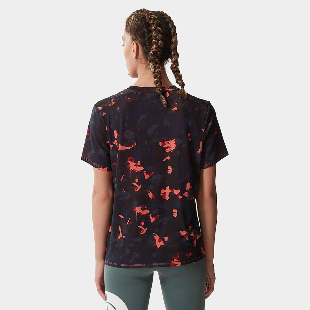 Tricko The North Face Printed Wander Damske Oranžové | SJO-407198
