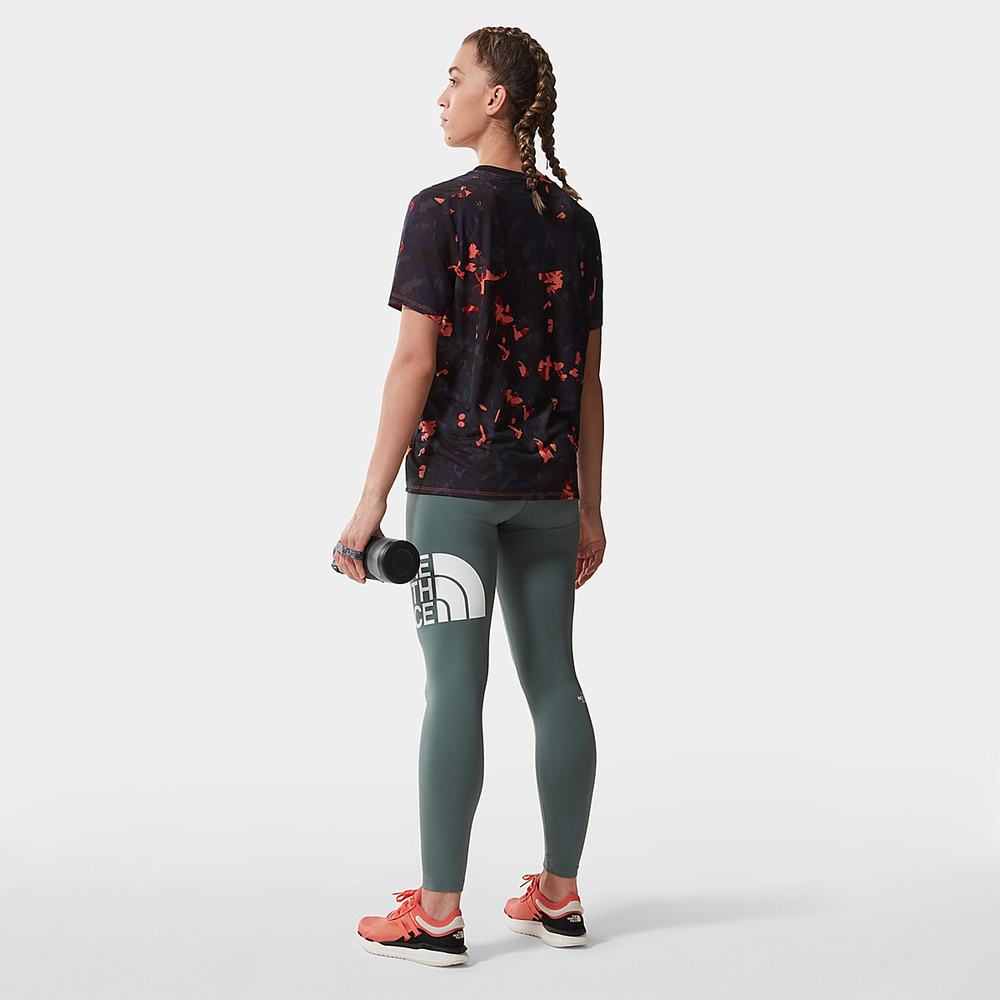 Tricko The North Face Printed Wander Damske Oranžové | SJO-407198