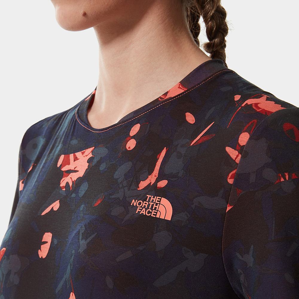 Tricko The North Face Printed Wander Damske Oranžové | SJO-407198