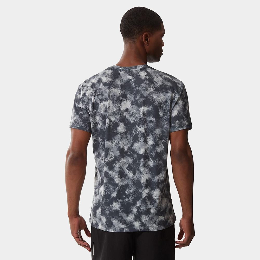 Tricko The North Face Printed Wander Kratke-Sleeve Panske Siva Maskacove | AEZ-630127