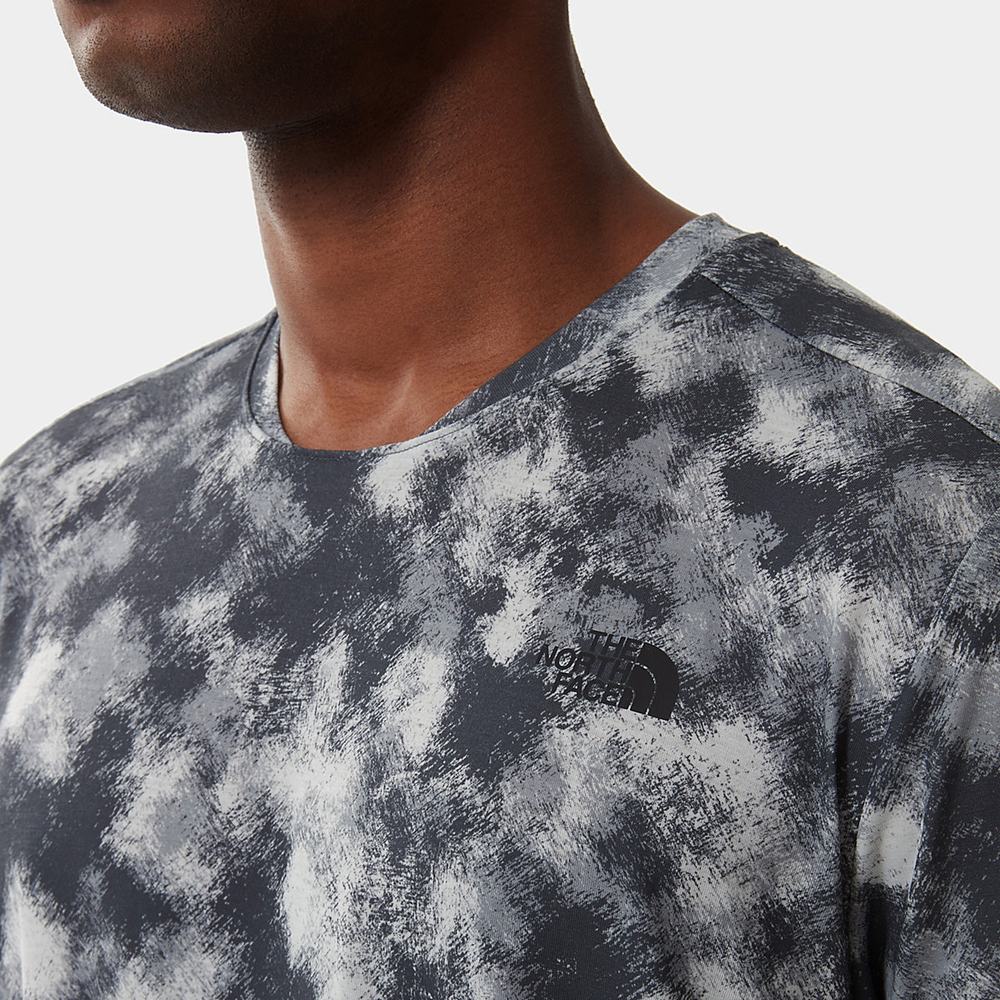 Tricko The North Face Printed Wander Kratke-Sleeve Panske Siva Maskacove | AEZ-630127