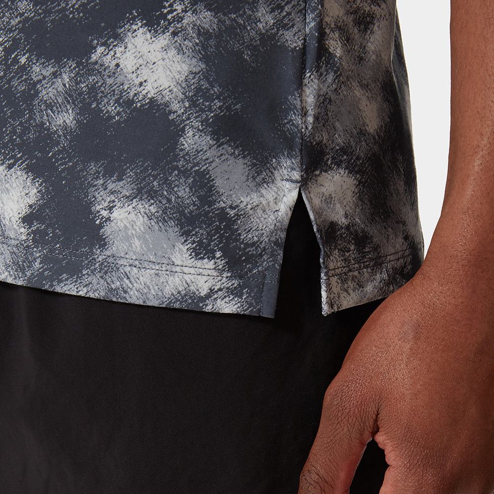 Tricko The North Face Printed Wander Kratke-Sleeve Panske Siva Maskacove | AEZ-630127