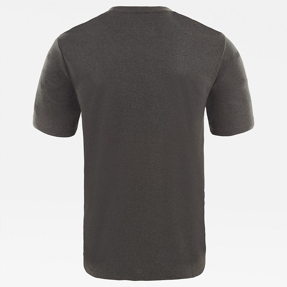 Tricko The North Face Reaxion Amp Panske Tmavo Siva | NQR-058246