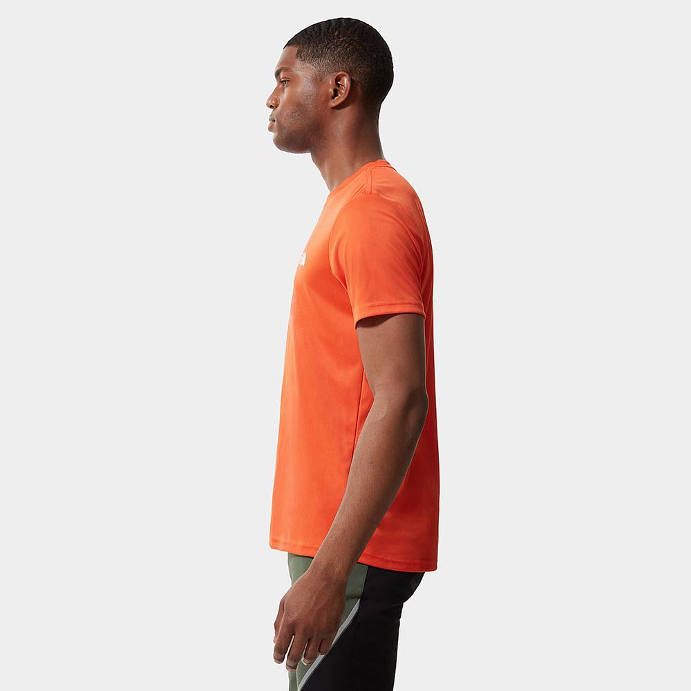 Tricko The North Face Reaxion Amp Panske Biele | UGX-658021