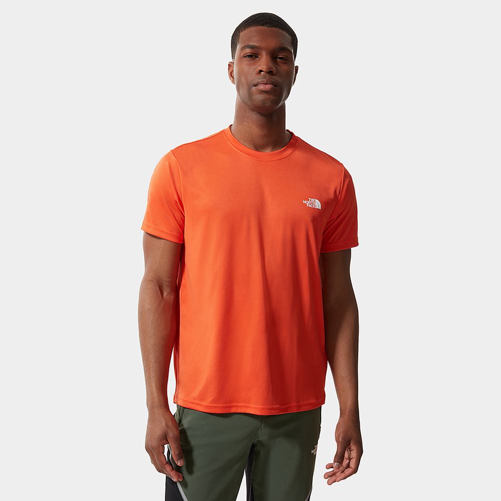 Tricko The North Face Reaxion Amp Panske Biele | UGX-658021