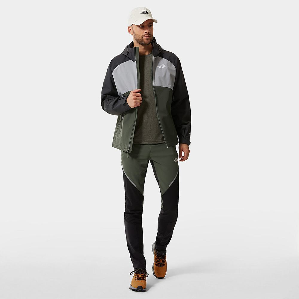 Tricko The North Face Reaxion Amp Panske Olivovo Zelená Zelene | UQT-497016