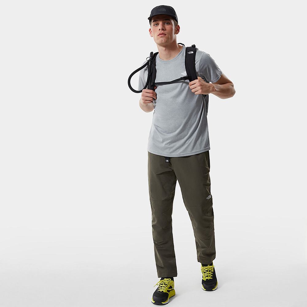 Tricko The North Face Reaxion Amp Panske Siva | UWS-413870