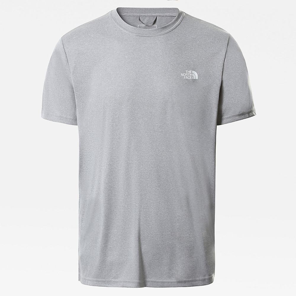 Tricko The North Face Reaxion Amp Panske Siva | UWS-413870