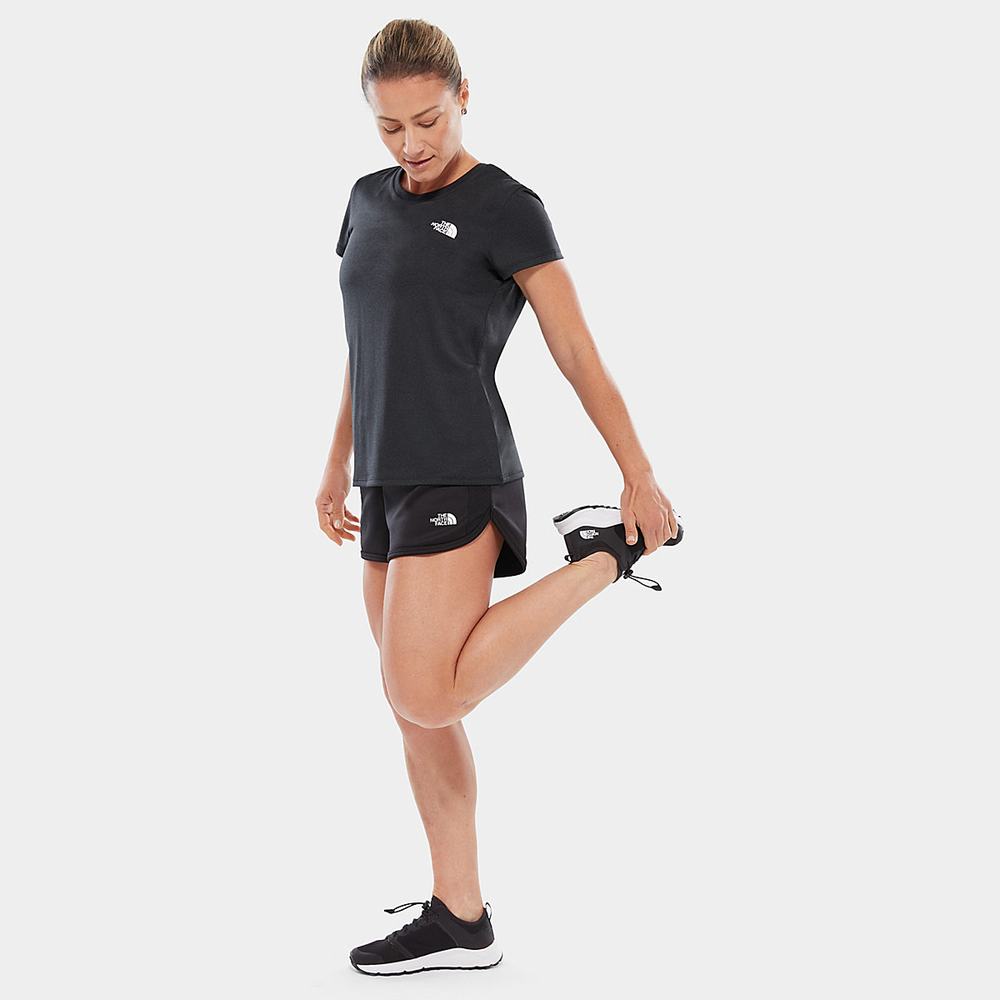Tricko The North Face Reaxion Ampere Damske Čierne | DJC-253190