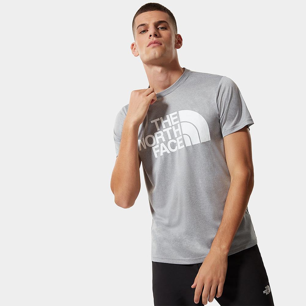 Tricko The North Face Reaxion Easy Panske Siva | HUW-150948