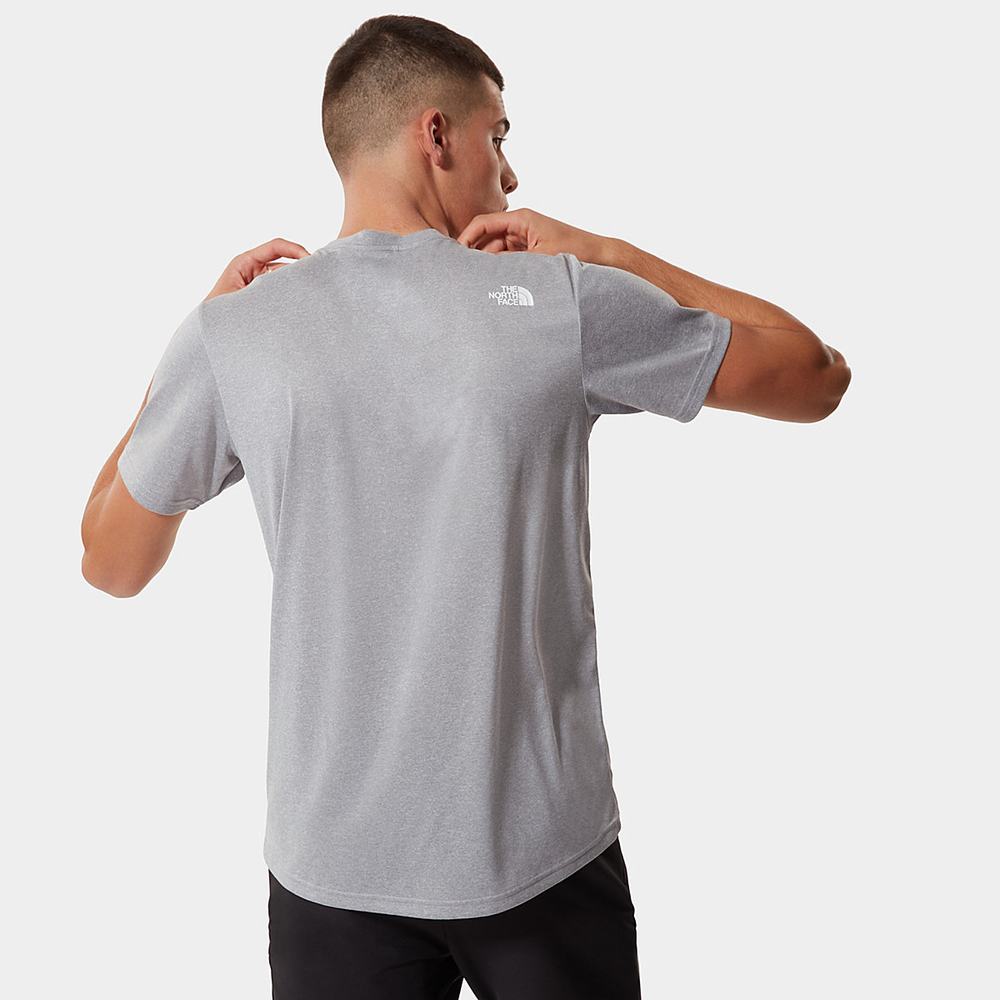 Tricko The North Face Reaxion Easy Panske Siva | HUW-150948