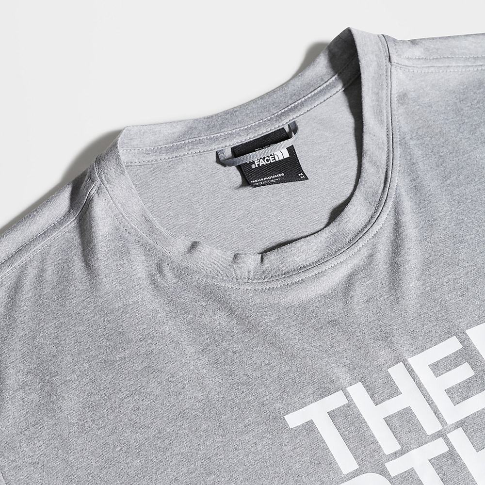 Tricko The North Face Reaxion Easy Panske Siva | HUW-150948