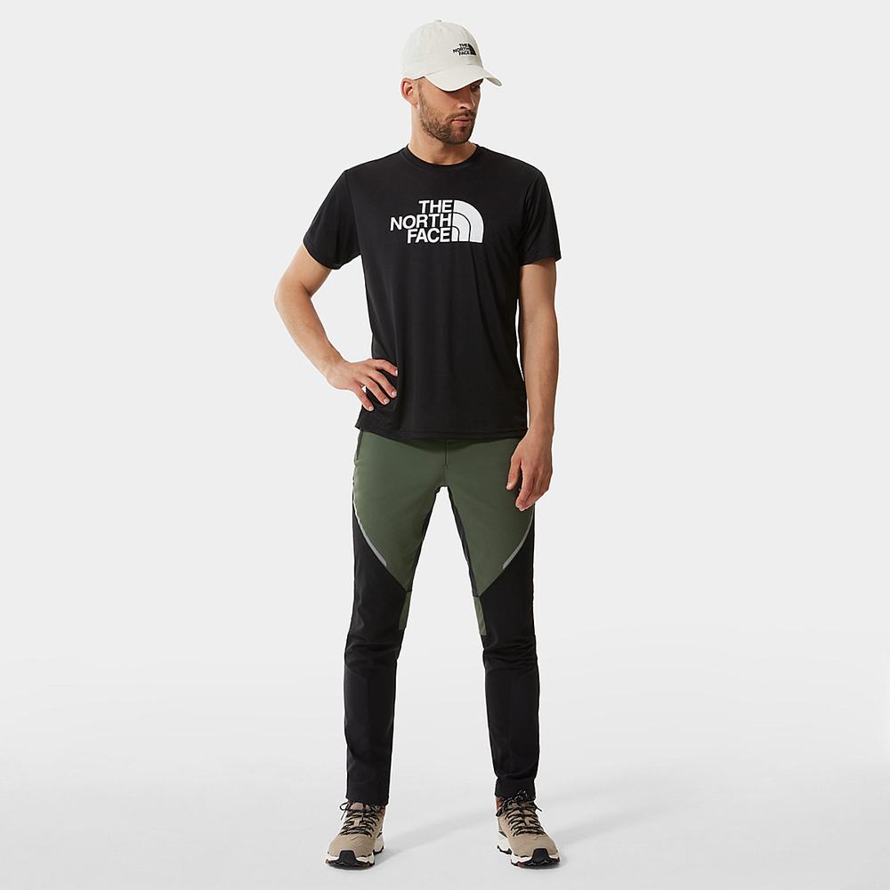 Tricko The North Face Reaxion Easy Panske Čierne | LJP-938245