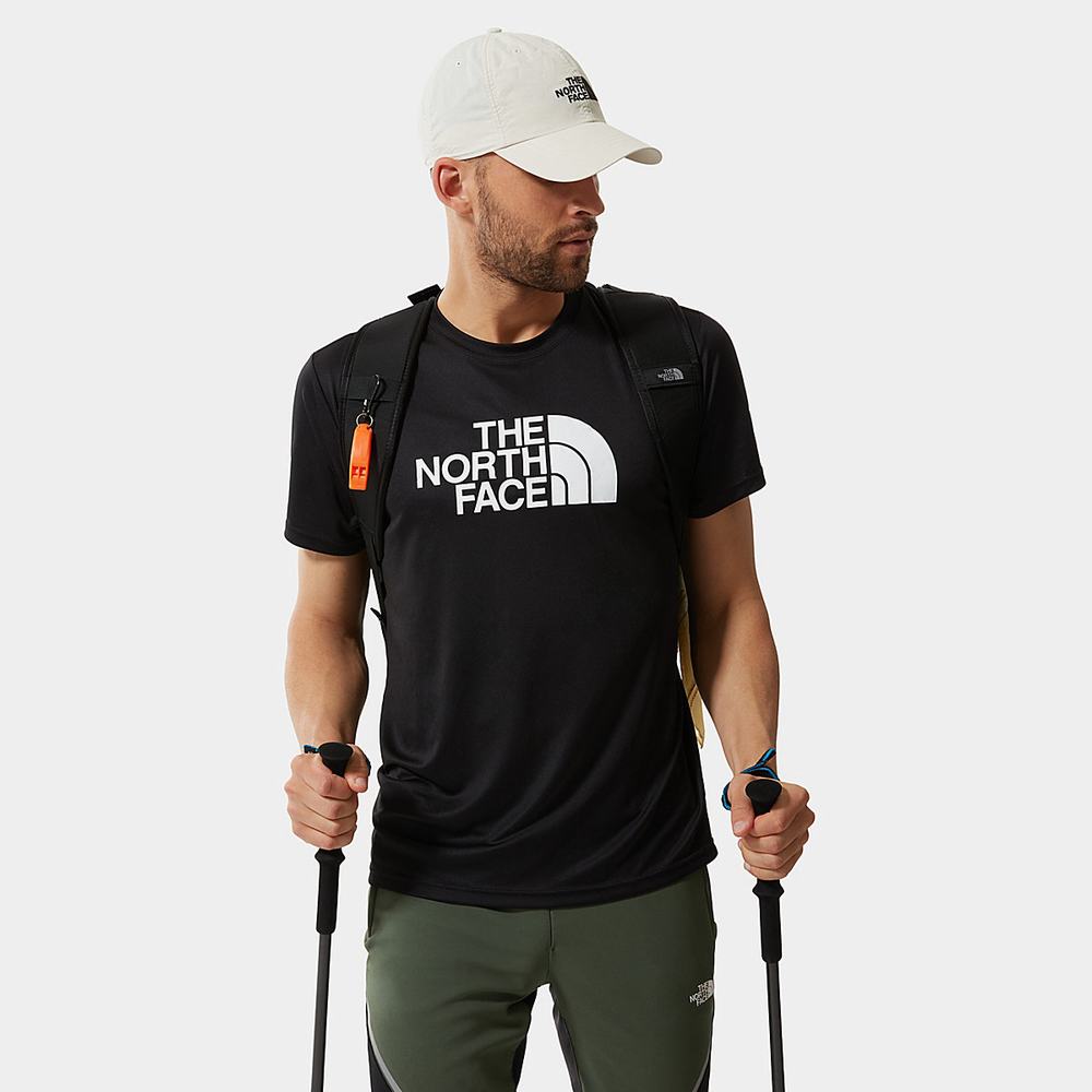 Tricko The North Face Reaxion Easy Panske Čierne | LJP-938245
