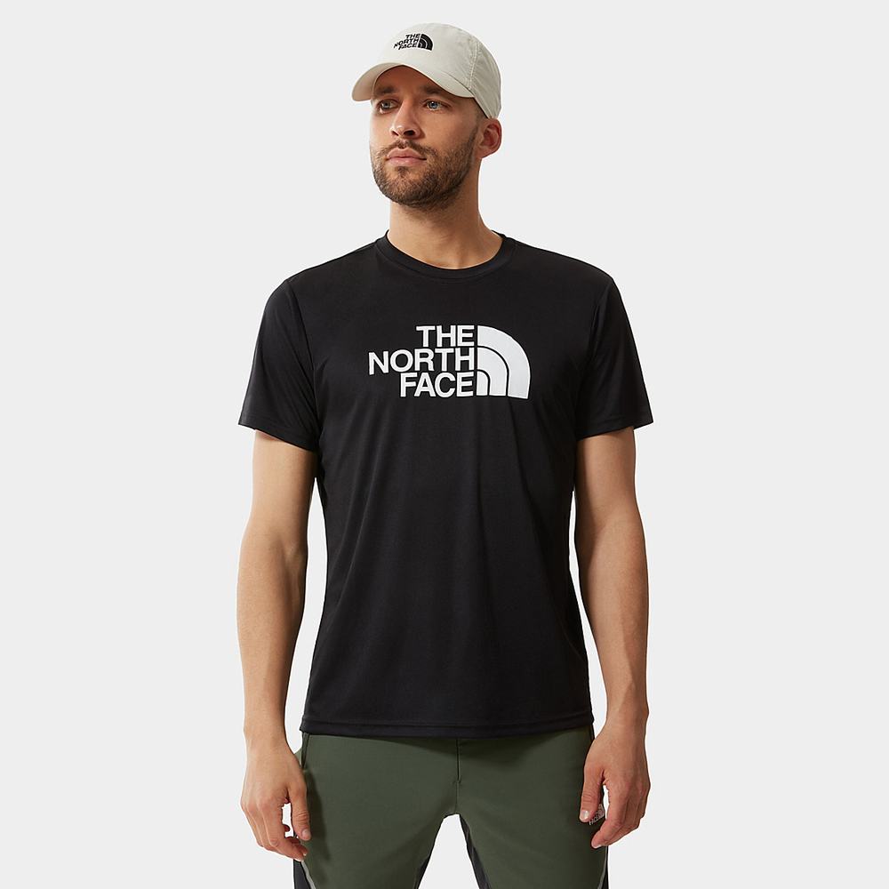 Tricko The North Face Reaxion Easy Panske Čierne | LJP-938245