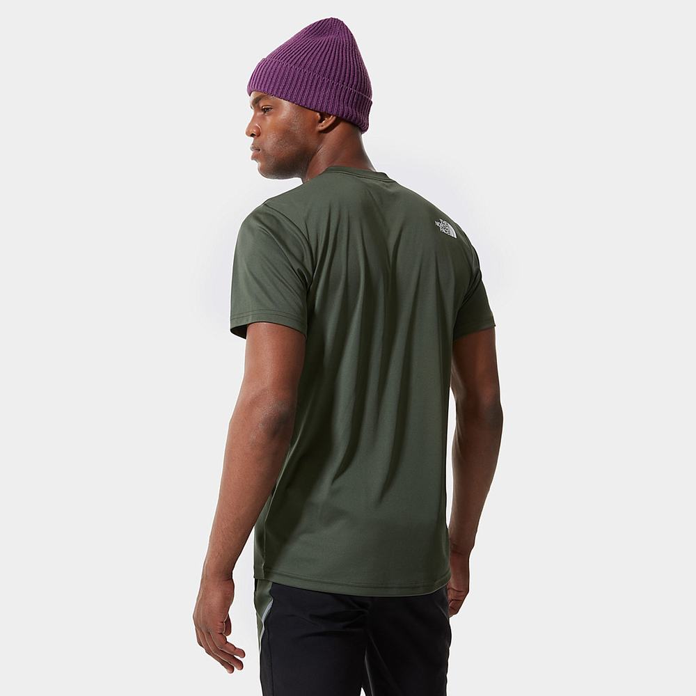 Tricko The North Face Reaxion Easy Panske Olivovo Zelená Zelene | WDG-427891