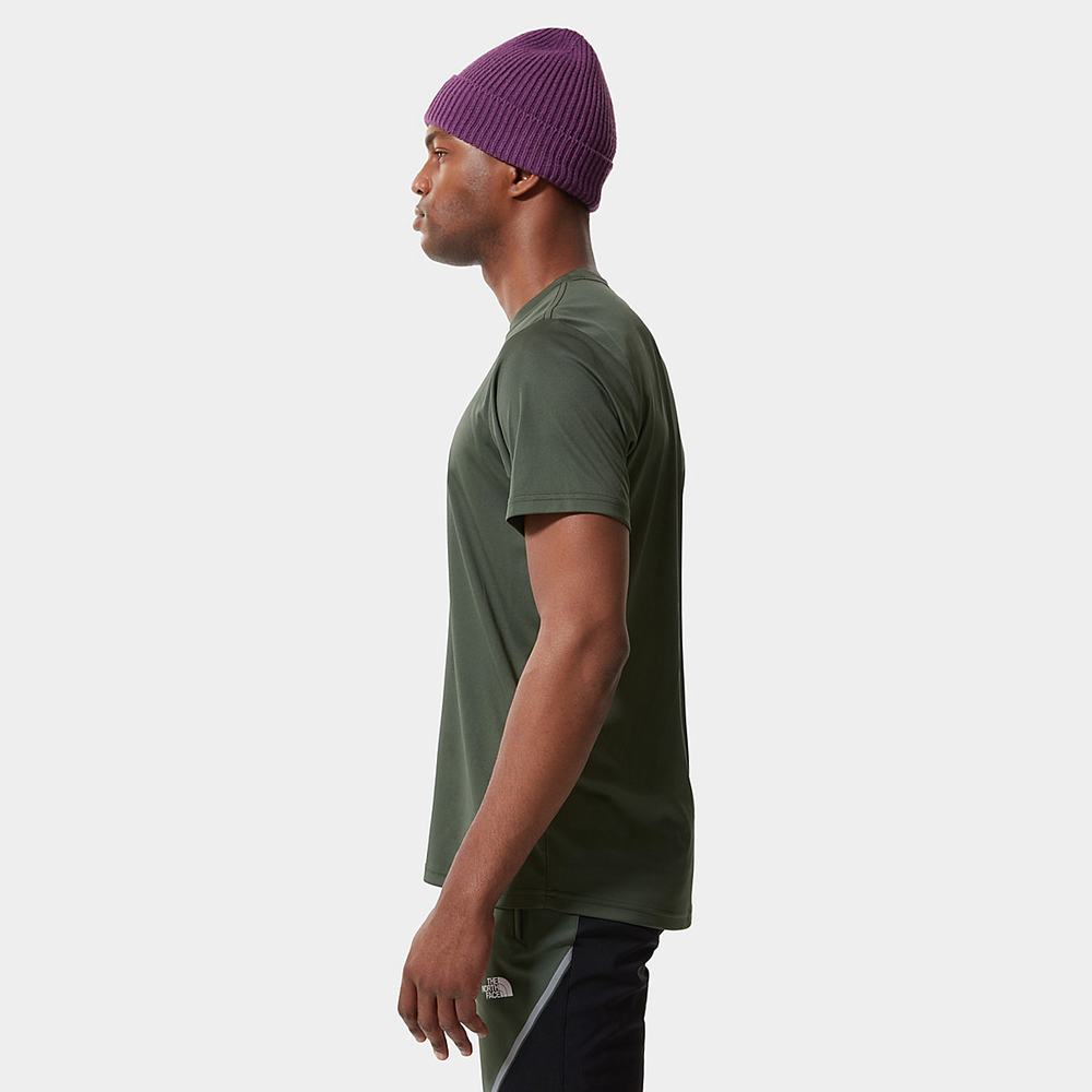 Tricko The North Face Reaxion Easy Panske Olivovo Zelená Zelene | WDG-427891