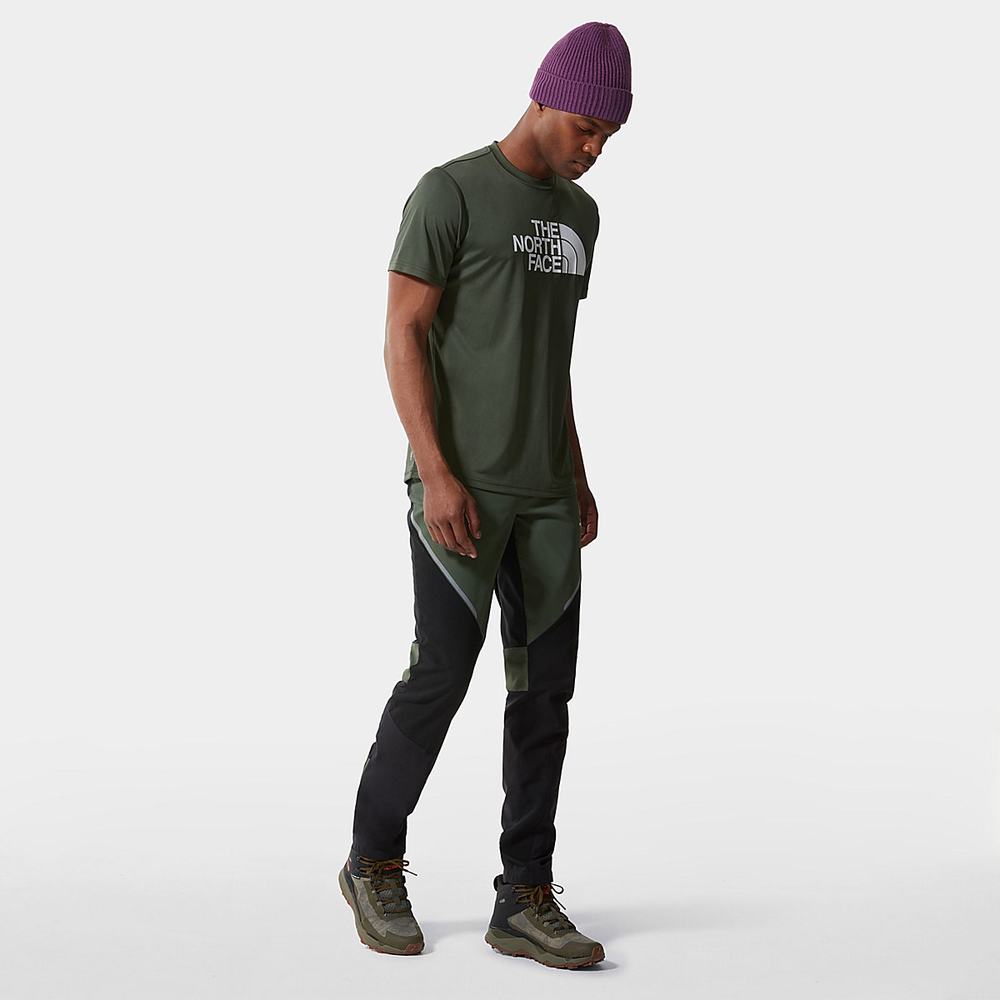 Tricko The North Face Reaxion Easy Panske Olivovo Zelená Zelene | WDG-427891