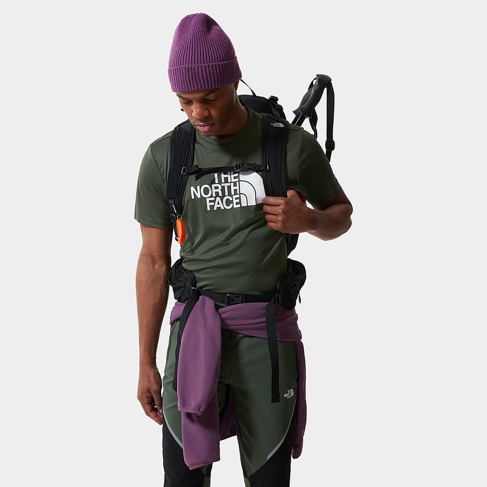 Tricko The North Face Reaxion Easy Panske Olivovo Zelená Zelene | WDG-427891