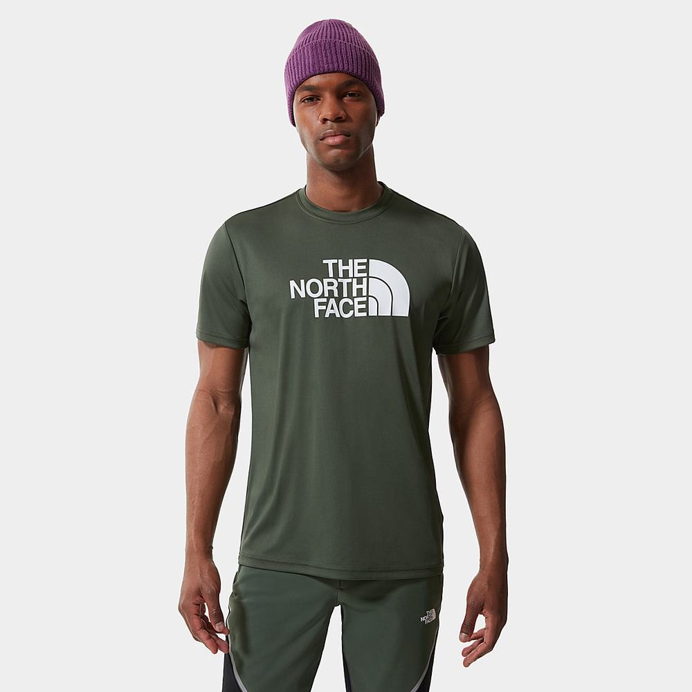 Tricko The North Face Reaxion Easy Panske Olivovo Zelená Zelene | WDG-427891