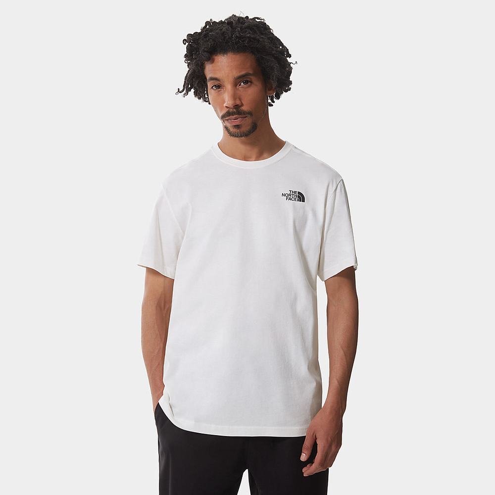 Tricko The North Face Redbox Celebration Panske Biele | NAP-917035