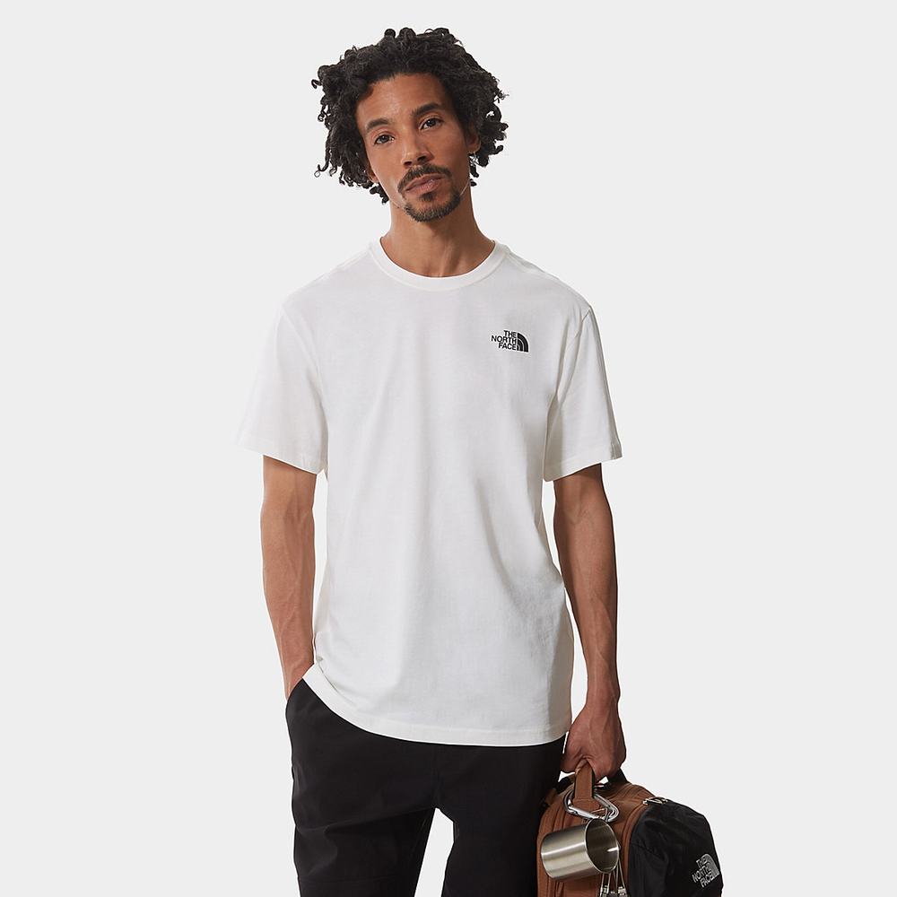 Tricko The North Face Redbox Celebration Panske Biele | NAP-917035