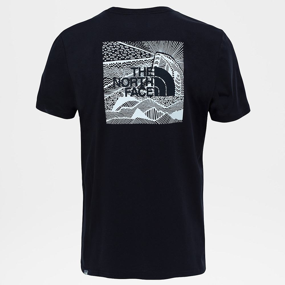 Tricko The North Face Redbox Celebration Panske Čierne | YPX-405126
