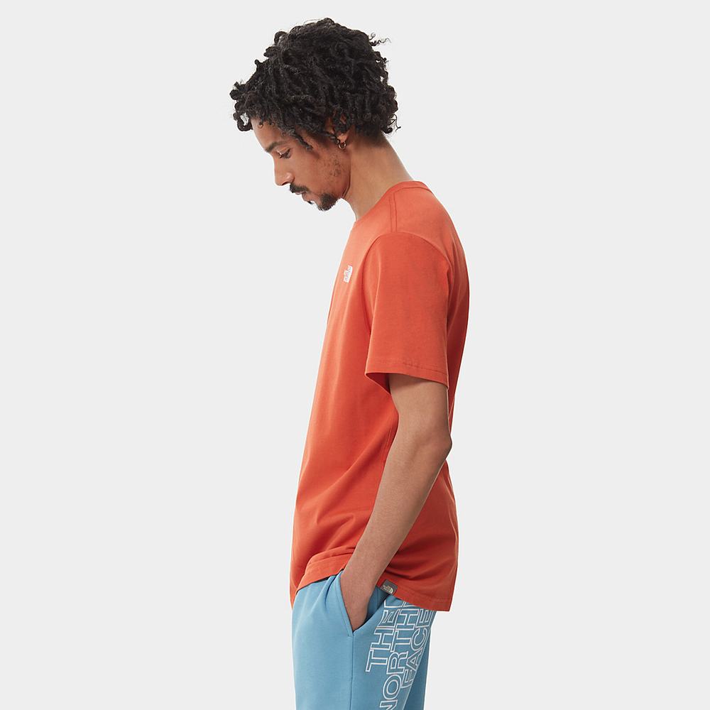 Tricko The North Face Redbox Panske Modre Siva | LNT-748216