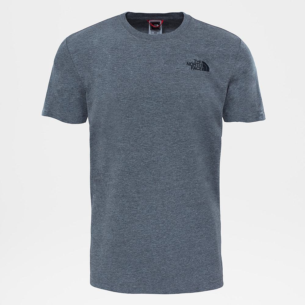 Tricko The North Face Redbox Panske Siva | VUF-302618