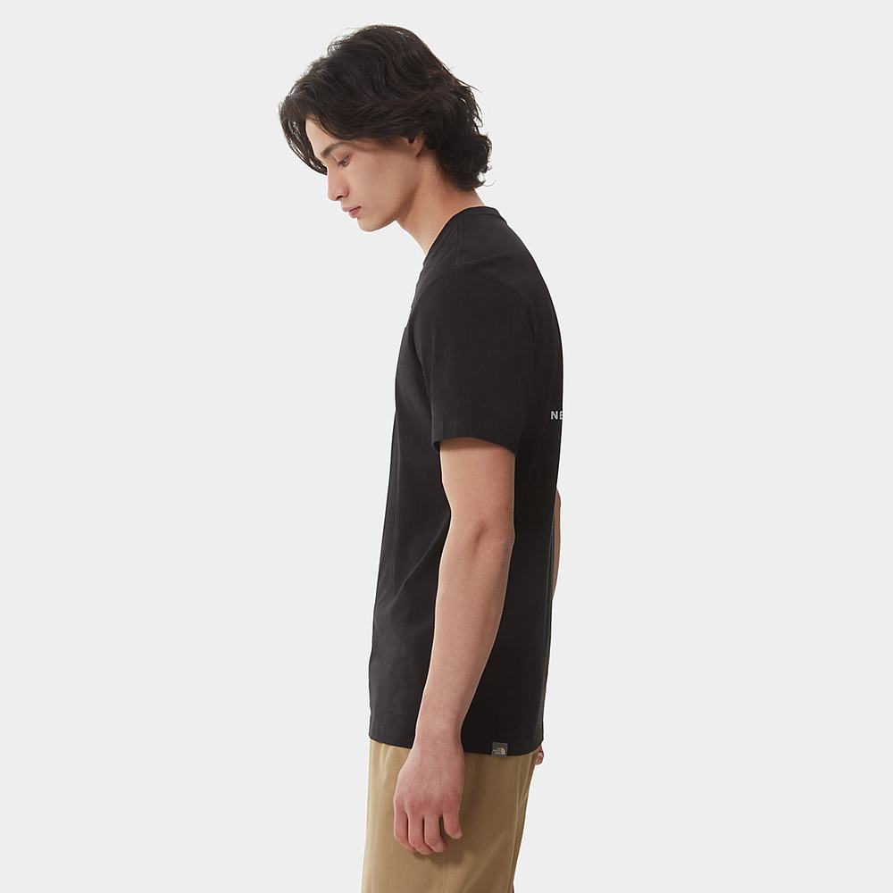 Tricko The North Face Redbox Panske Čierne Maskacove | FKM-720435